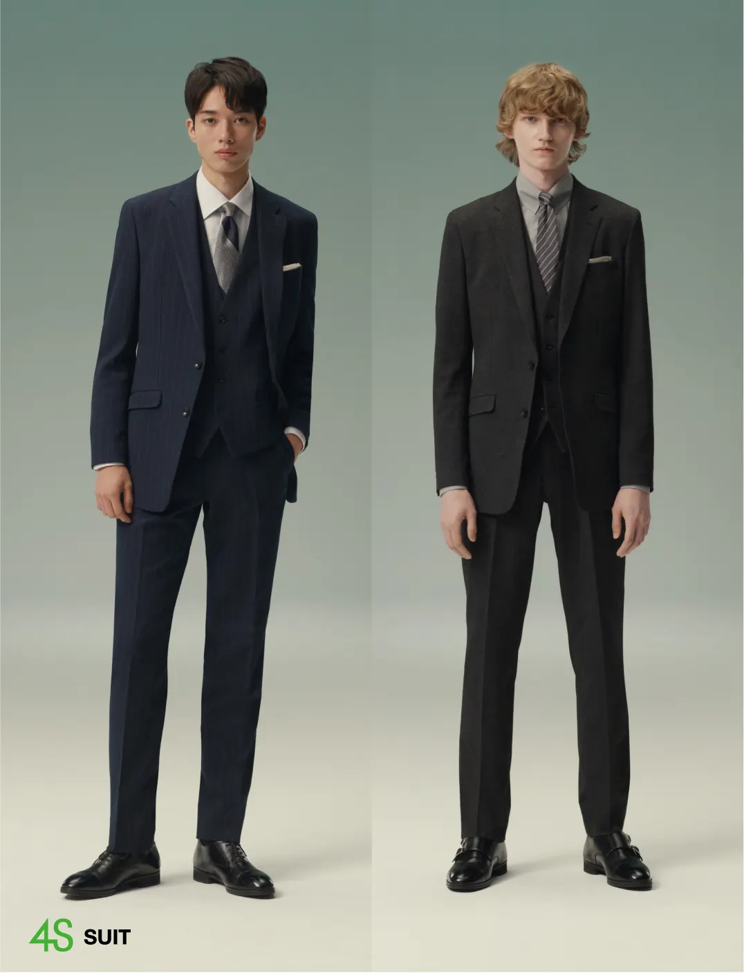 【ヴェルサーチセカンドライン】イスタンテ　スーツ セール】 【一部店舗限定】Zegna ELECTAネイビーシャドー