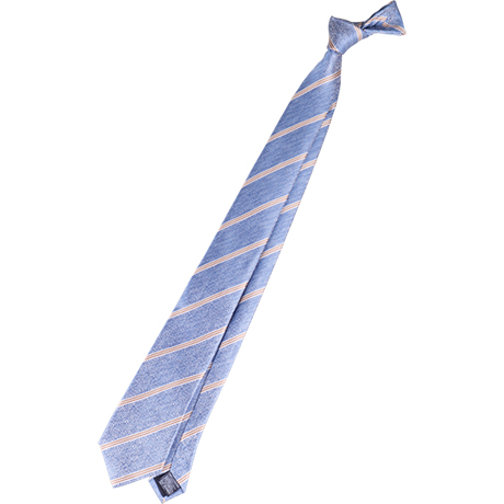necktie：水色、薄いブルー。爽やか、勤勉、協調、清潔、知的な印象をアピール。ビジネスマンの定番カラー