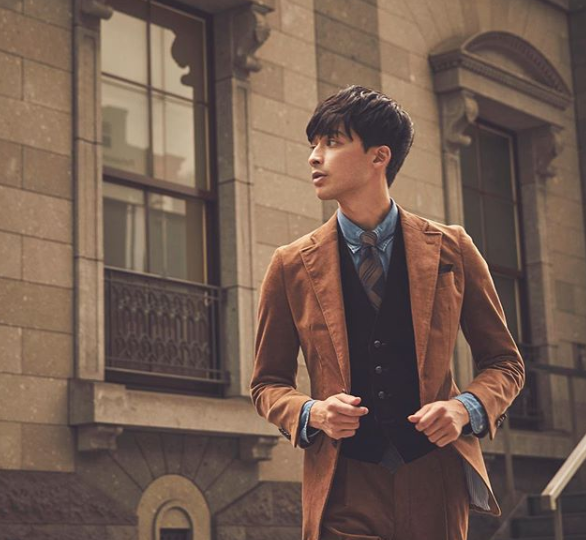 【美品】SUITS SELECT セットアップ スーツ ブラウン ウール SUIT SELECT スーツ セットアップ ブラウン チェック 4S A5