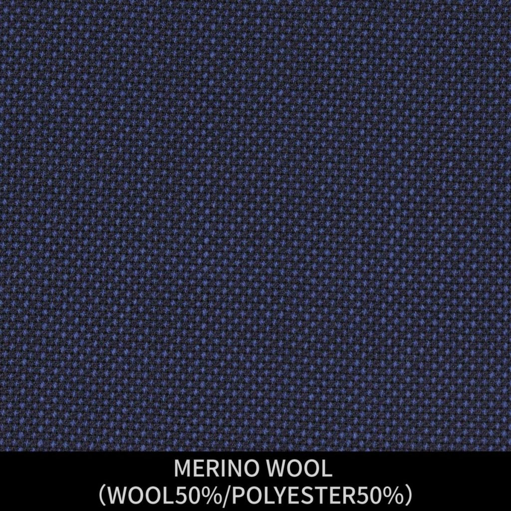 【MEN'S】【パターンオーダー】【KSW】スーツ/ネイビー/MERINO WOOL (WOOL50%/POLYESTER50%) 商品番号 KSW-086152 ¥ 38,000 ＋税