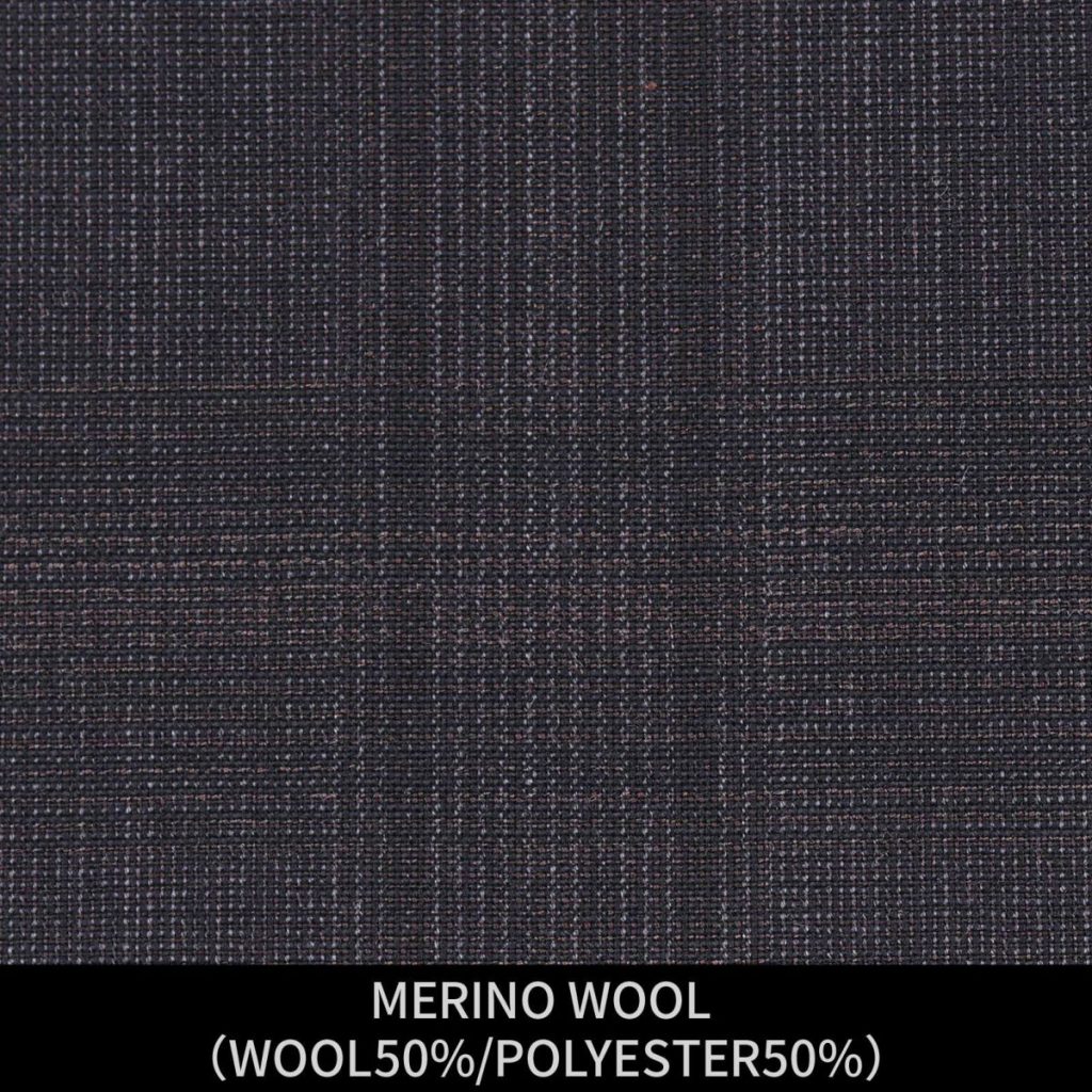 【MEN'S】【パターンオーダー】【KSW】スーツ/ブラウン×チェック/MERINO WOOL (WOOL50%/POLYESTER50%) 商品番号 KSW-086178 ¥ 38,000 ＋税