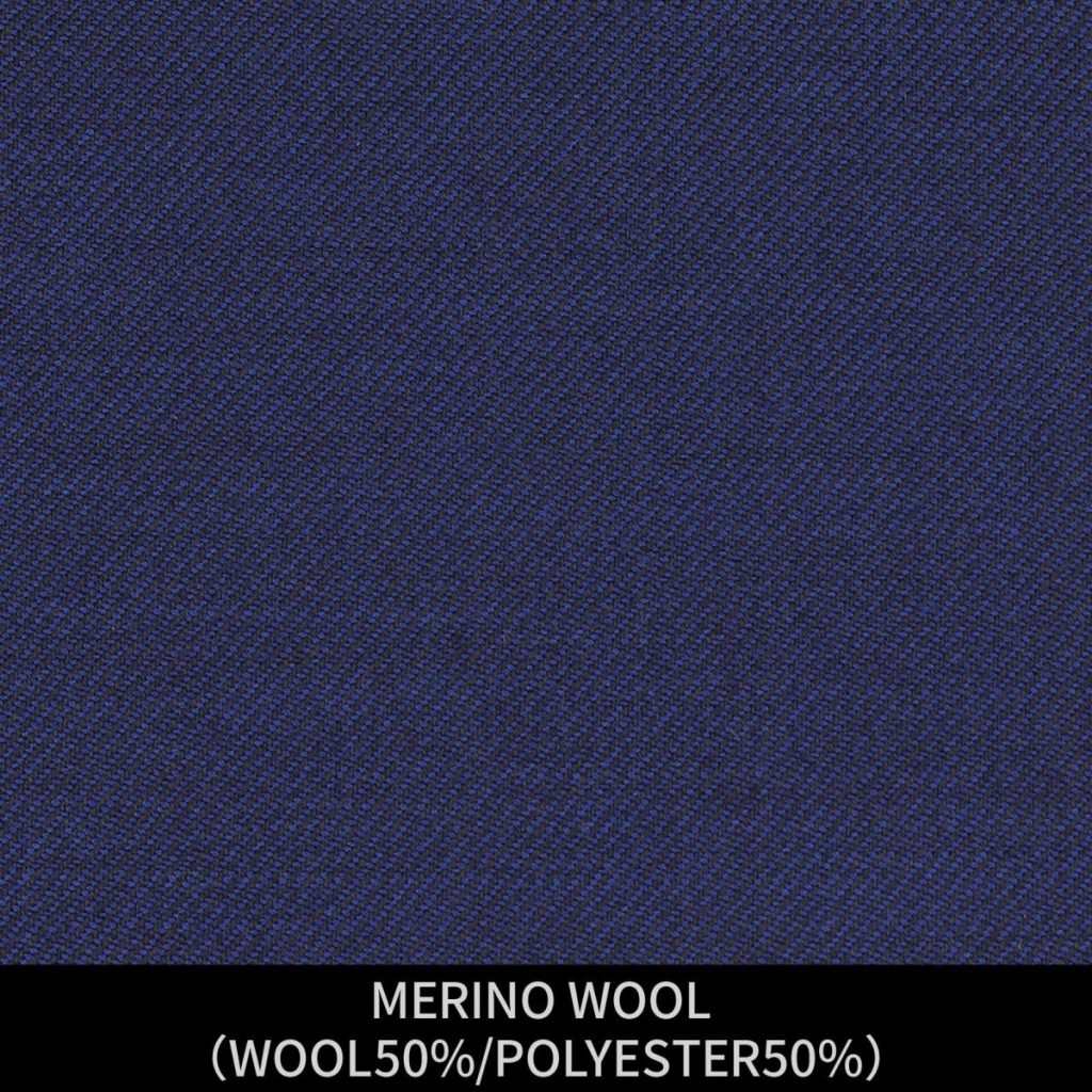 【MEN'S】【パターンオーダー】【KSW】スーツ/ネイビー/MERINO WOOL (WOOL50%/POLYESTER50%) 商品番号 KSW-086233 ¥ 38,000 ＋税