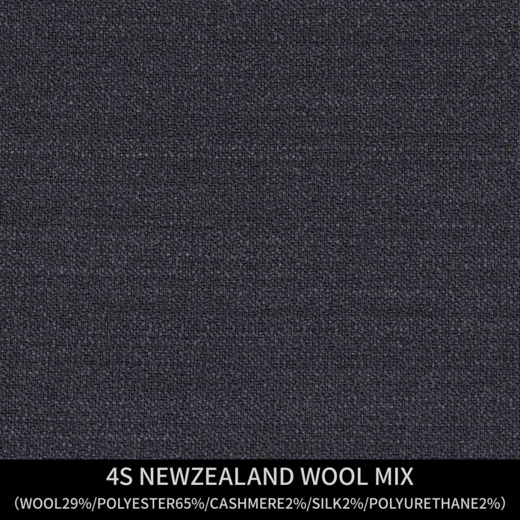 【MEN'S】【パターンオーダー】【KSW】スーツ/グレー/4S NEWZEALAND WOOL MIX(WOOL29%/POLYESTER65%/CASHMERE2%/SILK2%/POLYURETHANE2%) 商品番号 KSW-086372 ¥ 38,000 ＋税