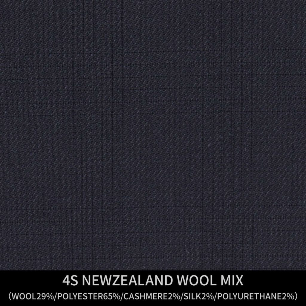 【MEN'S】【パターンオーダー】【KSW】スーツ/ブラック×シャドーチェック/4S NEWZEALAND WOOL MIX(WOOL29%/POLYESTER65%/CASHMERE2%/SILK2%/POLYURETHANE2%) 商品番号 KSW-086380 ¥ 38,000 ＋税