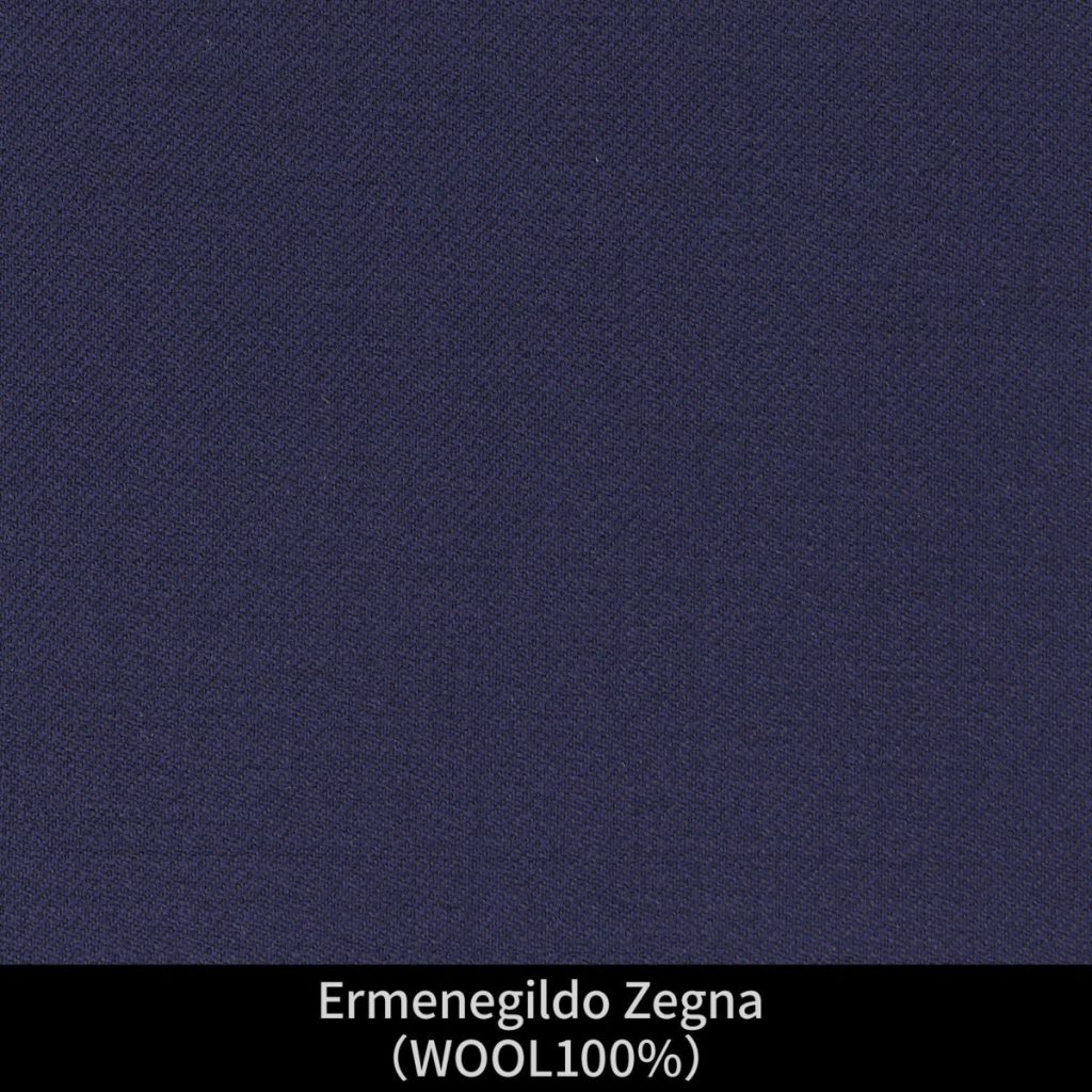 【MEN'S】【パターンオーダー】【KSW】スーツ/ネイビー/Ermenegildo Zegna (WOOL100%) 商品番号 KSW-086665 ¥ 68,000 ＋税