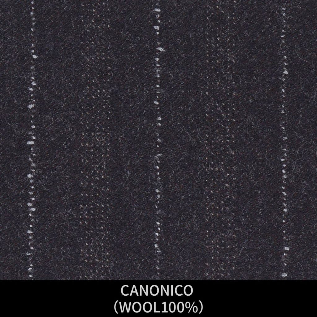 MEN'S】【パターンオーダー】【KSW】スーツ/ブラウン＆ホワイト×ストライプ/CANONICO (WOOL100%) 商品番号 KSW-086623 ¥ 58,000 ＋税