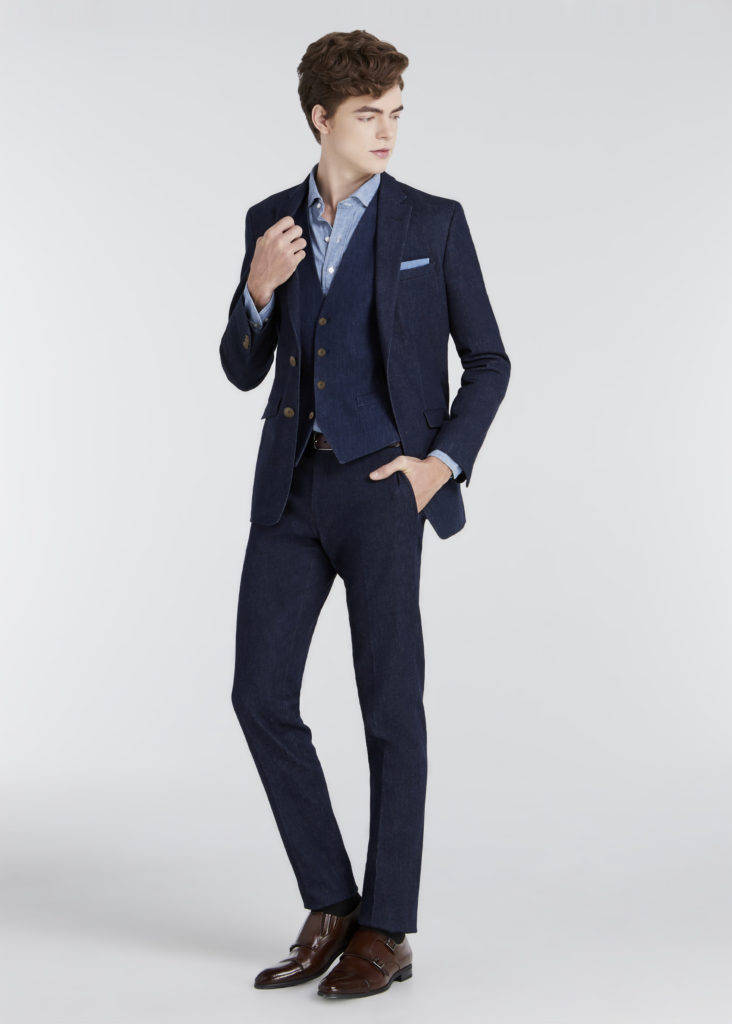 Kaihara Denim Suit (ฺBlue)