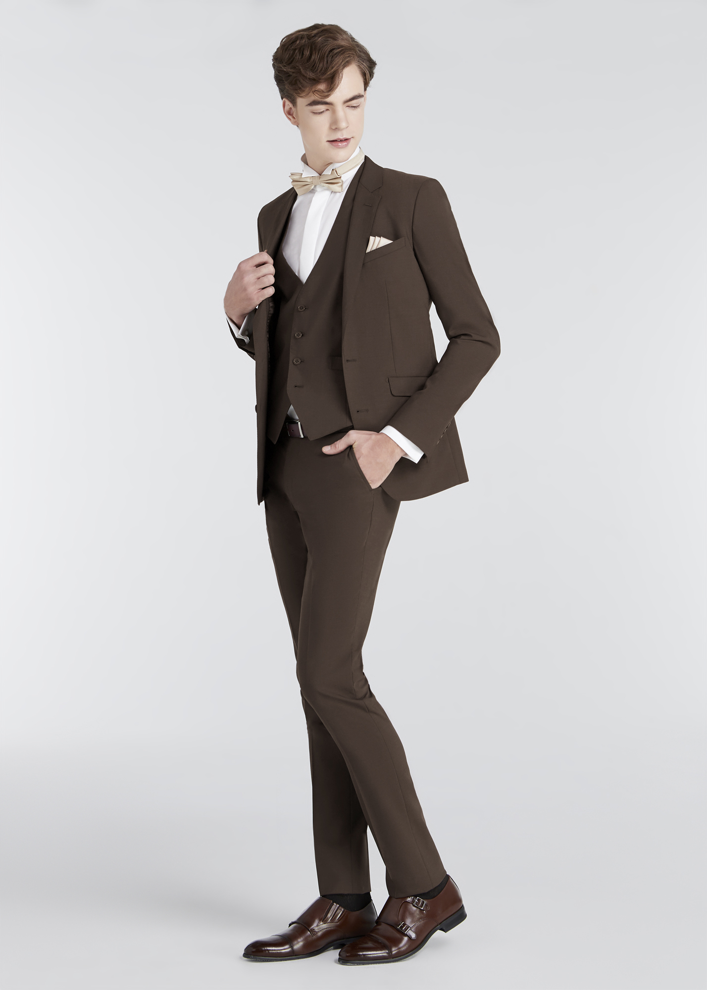 Skinny Suit (Choc Brown)