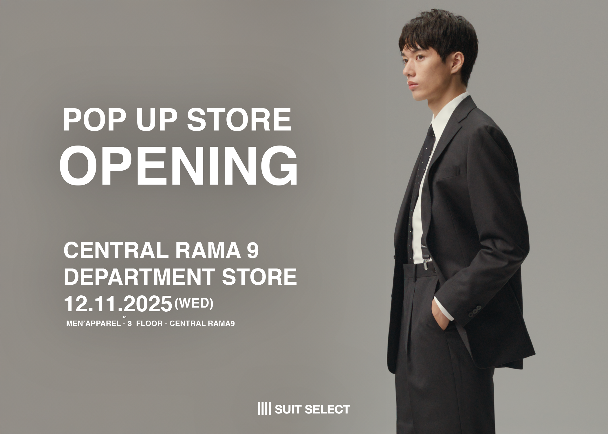 【POP UP STORE OPENING】<br> CENTRAL RAMA9 DEPARTMENT STORE